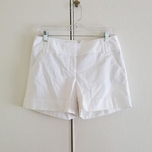 Express white shorts